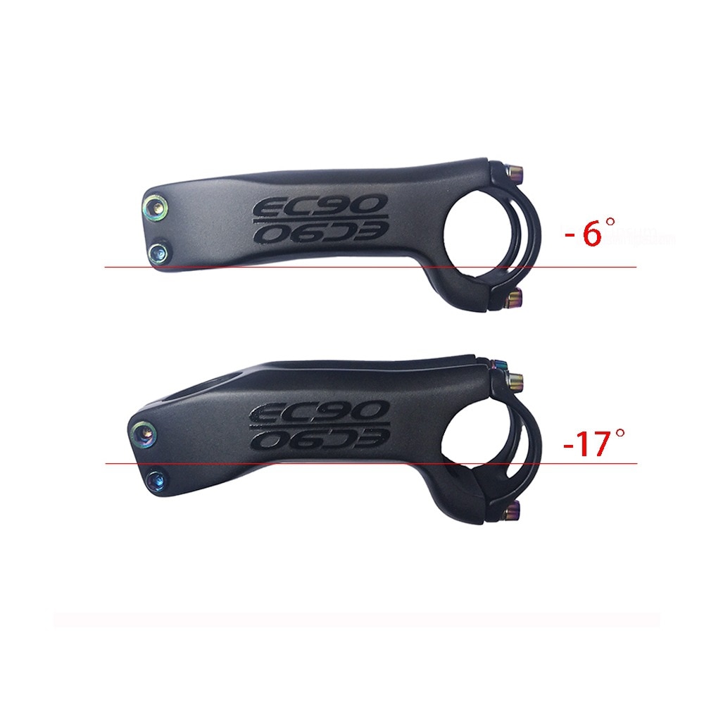EC90 Carbon MTB mother bike 6/17 degree 31.8MM Road Bike carbon stem positive and negative Cycling parts Bicycle Stem