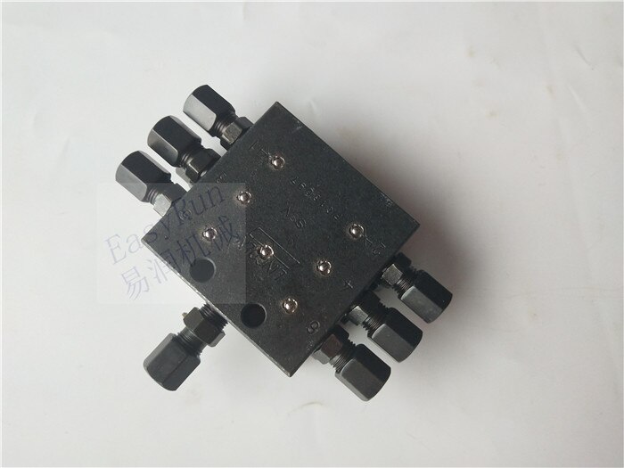 Grease distributor block, Divider Valve SSV series,progressive lubrication divider valve SSV6 way series