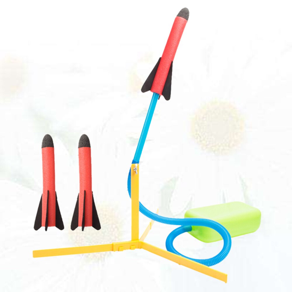 1 Set Van Raket Speelgoed Eva Creatieve Gazon Outdoor Air Raket Speelgoed Voor Meisjes Kinderen Jongens Kids