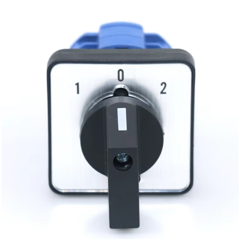 SZW26/LW26-20/D202.2 8 Terminals 3 Positions 1-0-2 Transfer Changeover Cam Switch 64X64 48X48 mm Panel 660V 20A