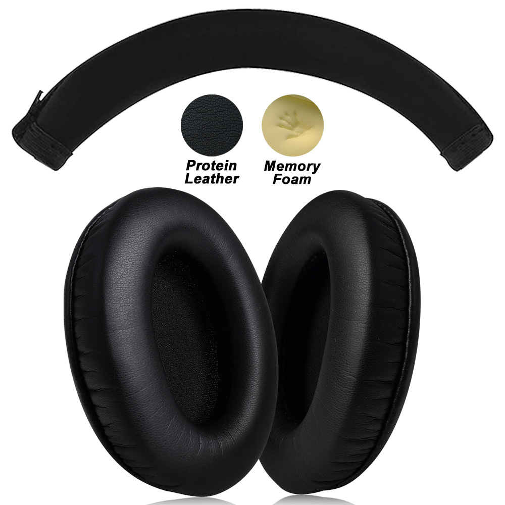 Replacement Foam Ear Pads for HyperX Cloud 123 Alpha, II,III,Stinger,Silver,Core,X,S,Pro Headphones memory foam Earpads Protein: BROWN