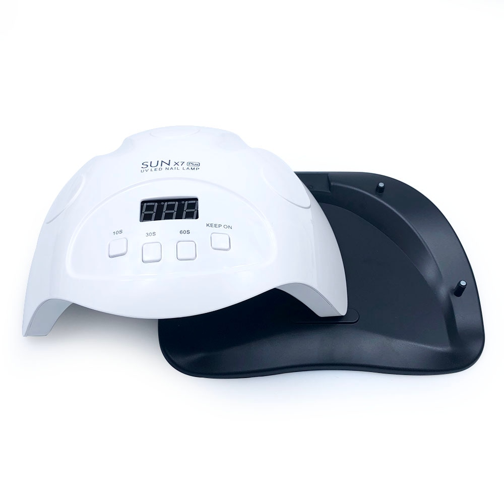 Lámpara UV 90 W lámpara LED híbrida sol X7plus para manicura LCD pantalla secado todas las geles esmalte de uñas arte de uñas herramientas uf led Gel lámpara de uñas
