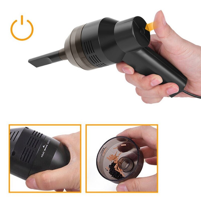 USB Keyboard Vacuum Cleaner Cordless Computer Cleaners Rechargeable with Cleaning Gel for Auto Car Laptop PC Piano Pet Dust