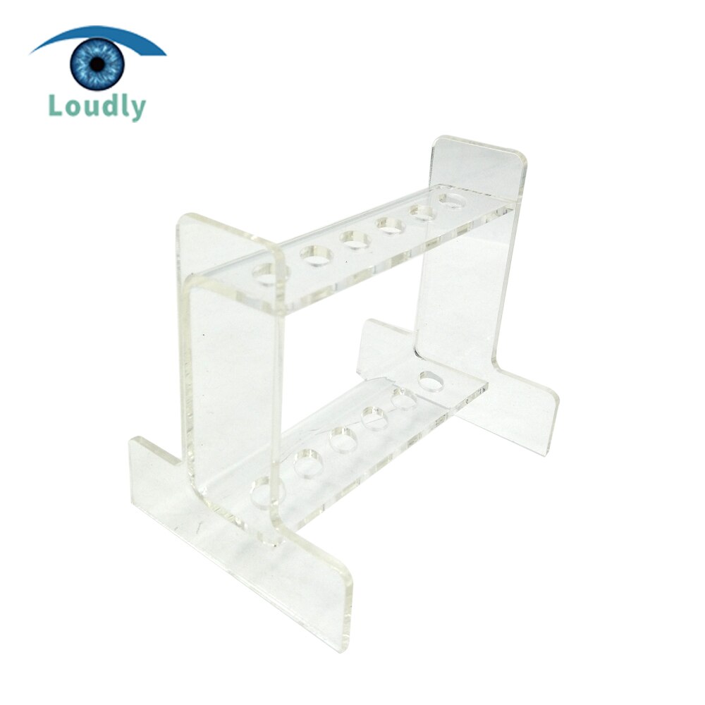 Fort Outils Optiques D'optométrie Palmes Set de 6 Trous Tapis Acrylique 5 mm épaisseur ST-1