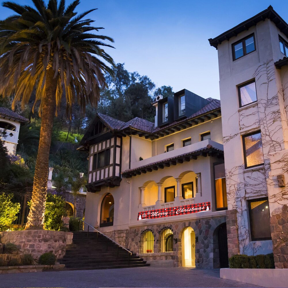 Christmas Banner Scene Layout Banner Funny Decorative Flag for Shop Festival (Christmas Style 01)