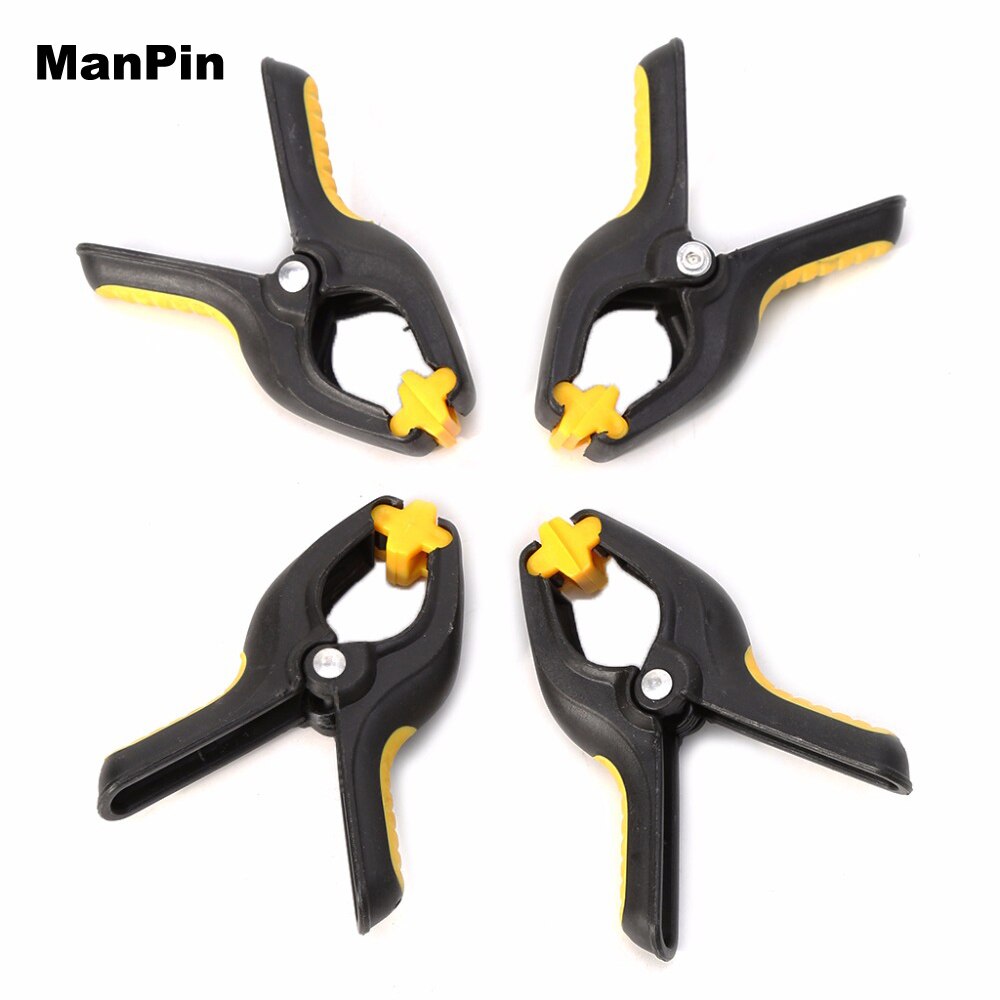 Mobile Phone Repair Plastic Screen Fastening Clamp with Rubber Pad Adjustable Fixture Clip Cell Tablet LCD Display Replace Tools