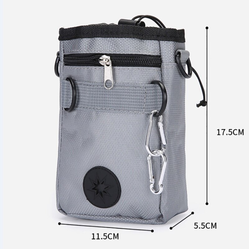Outdoor Chalk Powder Bag Adjustable Belt Climbing Gymnastics Rock Chalk Bag Climbers With Drawstring Closure