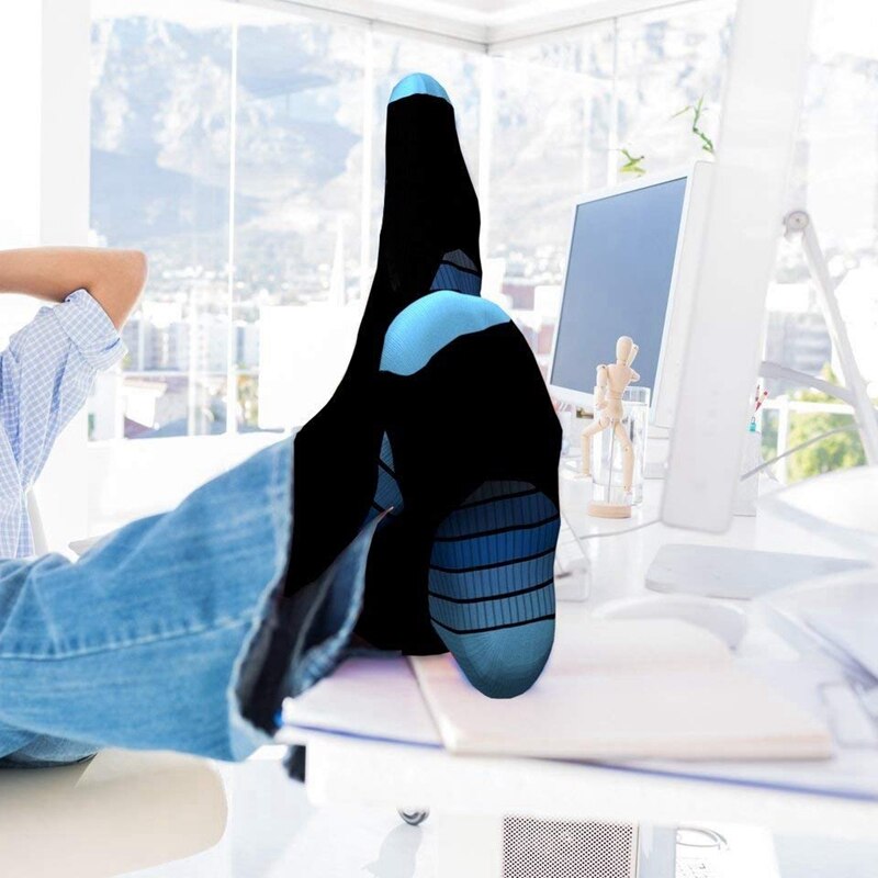 Druk Kousen Voor Mannen En Vrouwen, Compressie Sokken Voor Mannen, Outdoor Sport Anti-Letsel