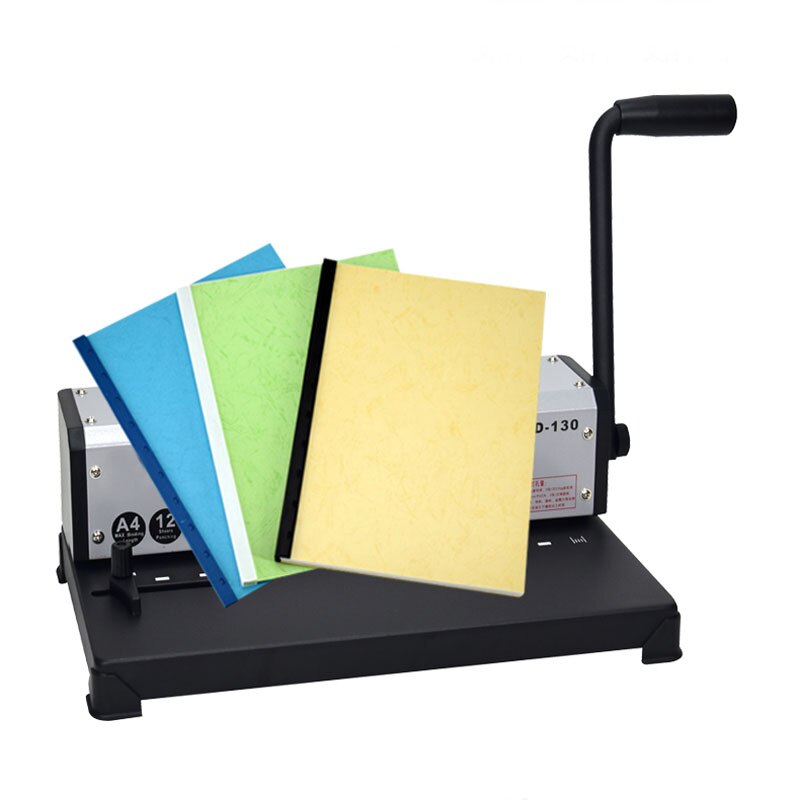 A4 Book binding machine 10 holes Paper Wire Binding 제본기 bookbinding suit A4 paper encuadernadora maquina