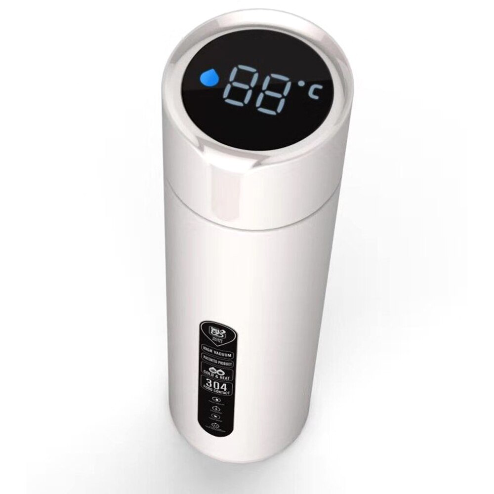 304 Roestvrijstalen Thermoskan 420ml Intelligente Digitale Display Vacuüm Isolatie Kettle Thermos Cup