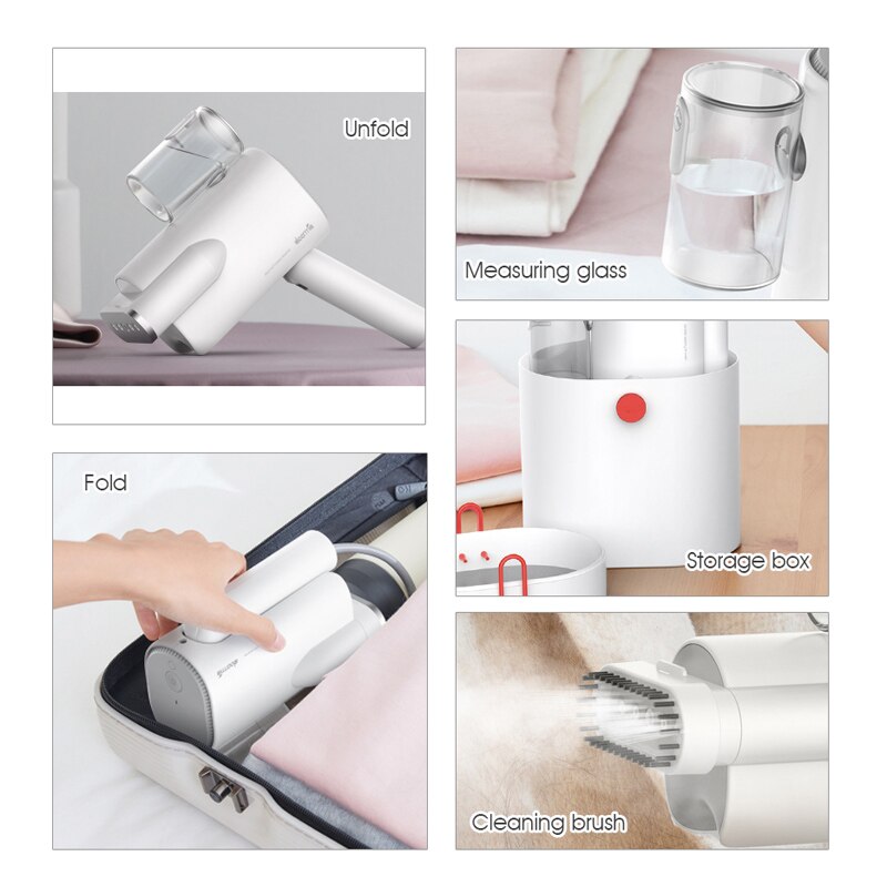 Deerma DEM - SH011 Foldable Garment Steamer 800W Handheld Clothes Wrinkle Remover Sterilization Steam Iron machine