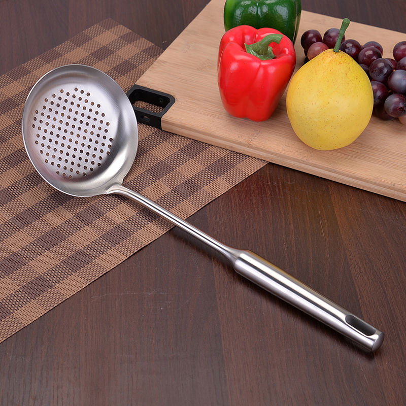 Stainless Steel Cookware Set Cooking Tools Kitchen Utensils Kitchenware Shovel Turner Rice Soup Spoon Pasta Server Strainer