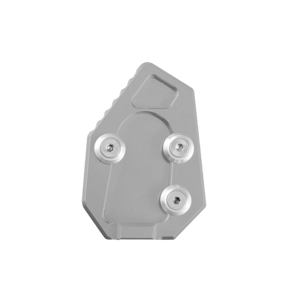 Pièces de plaquettes de support pour Honda CB1000R à plaque de support latérale agrandisseur accessoires d'extension de béquille moto CB1000 R: Argent