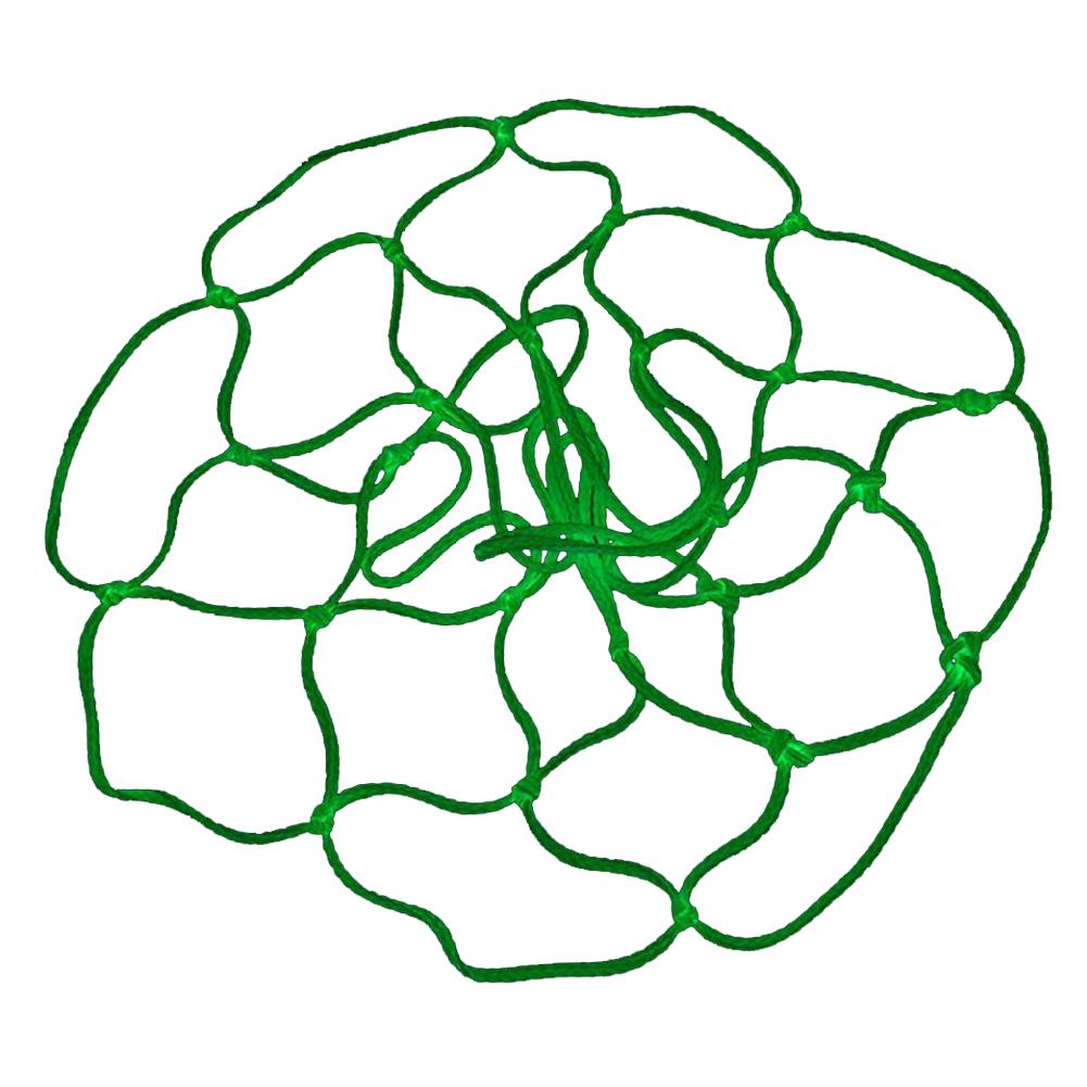 1pcs Shooting Training Basketball Net Green Luminous Basketball Net Backboard Ball Mesh Nylon Standard Basketball Hoop Net: Green