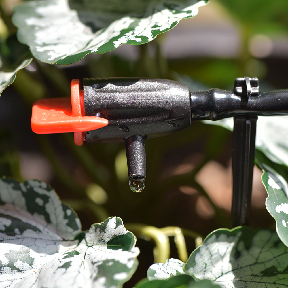 5-50Pcs Adjustable Irrigation Drippers Sprinklers 1/4'' Emitter Dripper Micro Drip Irrigation Sprinklers For Watering System