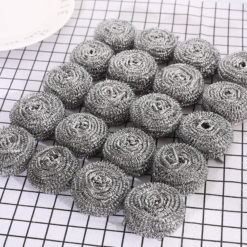 Küche Liefert Draht Reinigung Ball Reinigung Pinsel Pinsel Schüssel Hause Ätherisches Stahl Ball Reinigung Pinsel Mit Paket