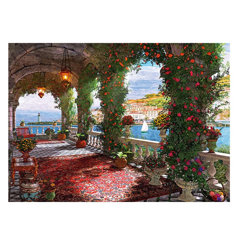 1000 Stks/pak Dikker Papier Puzzel Landschap Monteren Jigsaw Woondecoratie K92D: 1