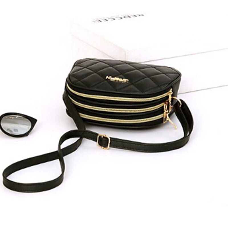 Mulheres casuais Ombro Saco Envelope De Couro PU Crossbody Mensageiro Bolsa Bolsa Da Forma