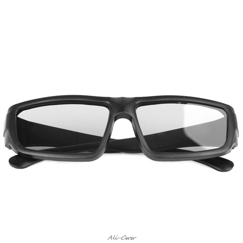 3D Glasses Black H4 Circular Polarized Passive 3D Stereo Glasses For TV Real D 3D Cinemas