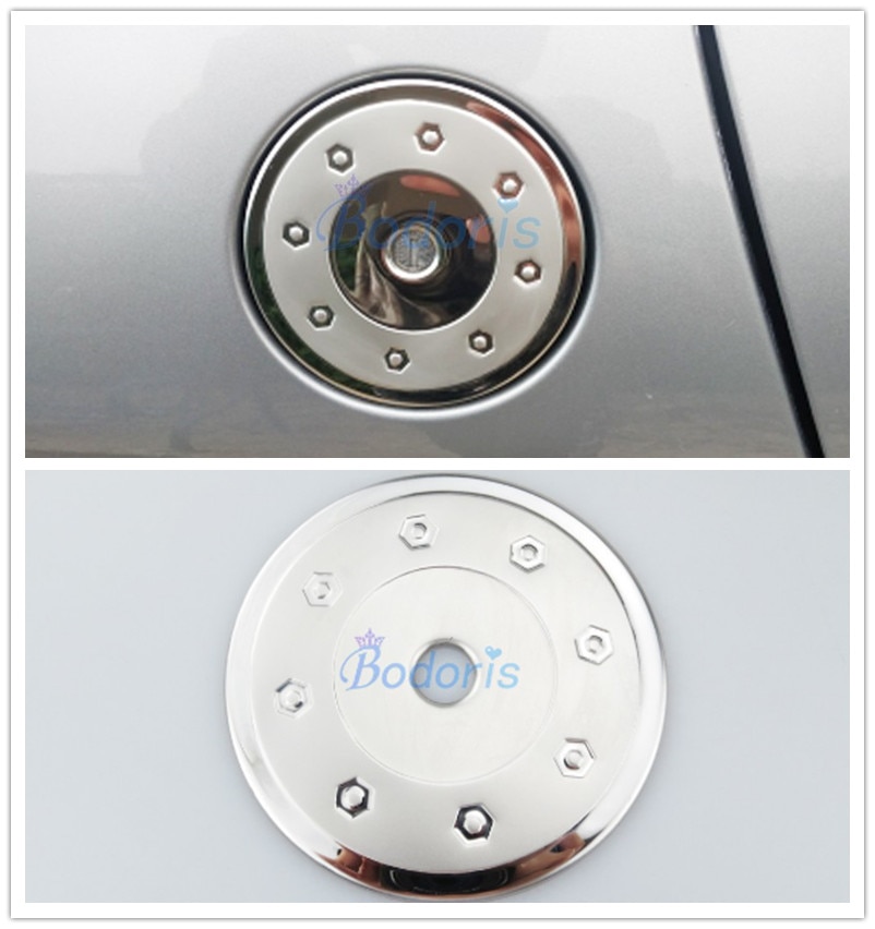 Voor Peugeot 206 Citroen C2 Roestvrij Staal Tankdop Gas Deksel Auto-Styling Accessoires