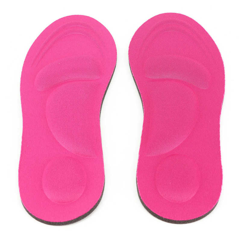 Shoe Sponge Pad 1Pair 4D Sponge Insoles Soft Shoe Arch Support Pad Massage Insert Cushions for Women Arch Support Insoles