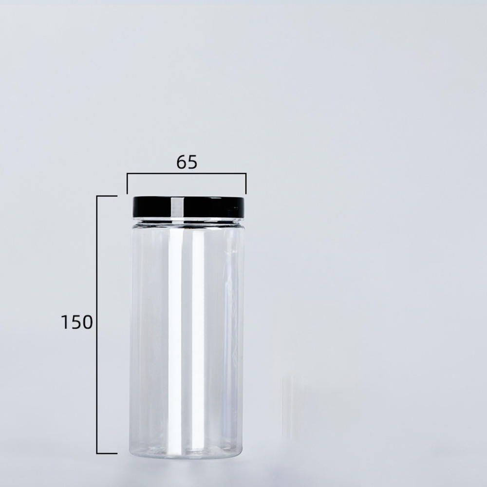 Clear Sealed Can With Lid Food Smell Odor Proof Storage Packaging Bottle Coffee Beans Seasoning Container Kitchen Accessories: VIOLET/紫罗兰