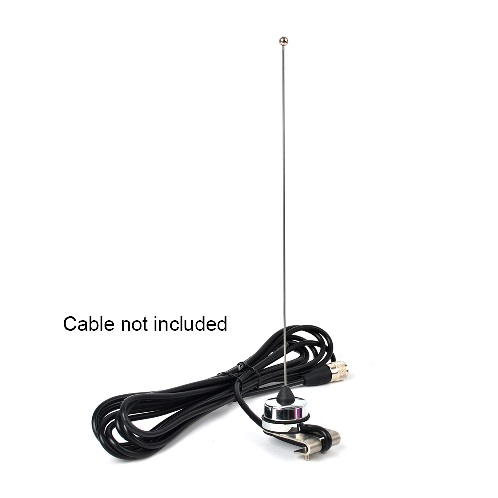 VHF NMO Antenna 136-174MHz 2-Meter Gain Car Mobile Ham Car Radio Walkie Talkie Antenna Compatible with VHF Radio