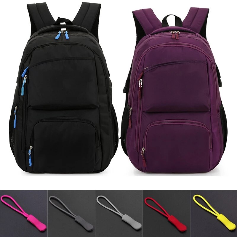 10 Stks/zak Naaien Accessoires Trekkoord Puller End Tab Vervanging Clip Snap Rits Touw Pocket Tent Rugzak