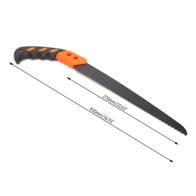 270mm Portable Home Manual Fruit Tree Pruning Saw Woodworking Garden Yard Tool