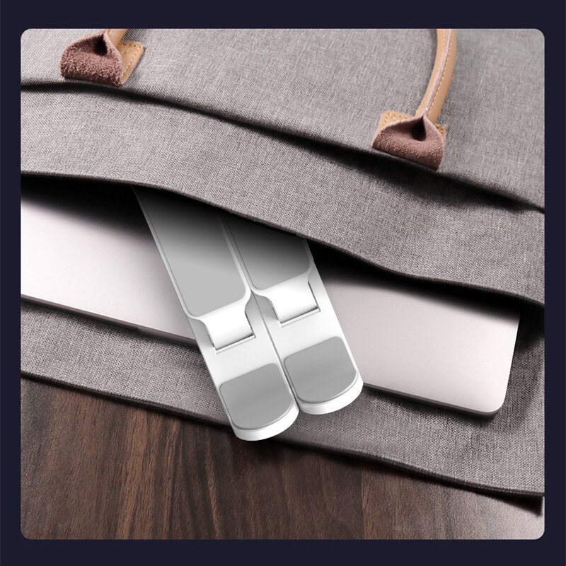 Draagbare Laptop Desktop Stand Opvouwbare Ondersteuning Base Notebook Stand Computer Verstelbare Houder Voor Macbook Pro Air Ipad Dell Hp