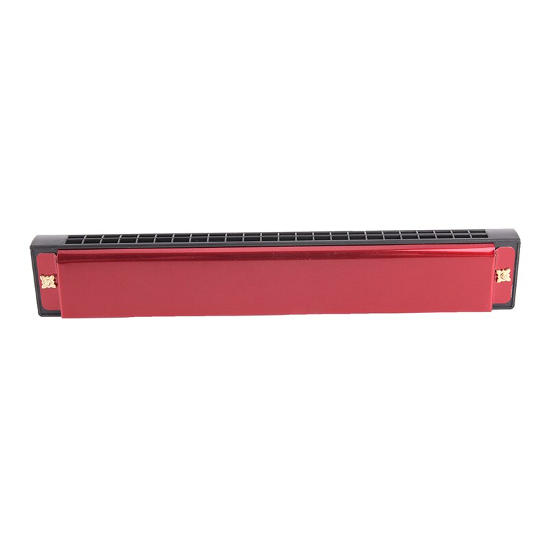 24 Hole Key Of C Play Harmonica Tremolo Harmonica Mouth Organ For Blues Jazz Rock Folk Musical Beginner Instrument