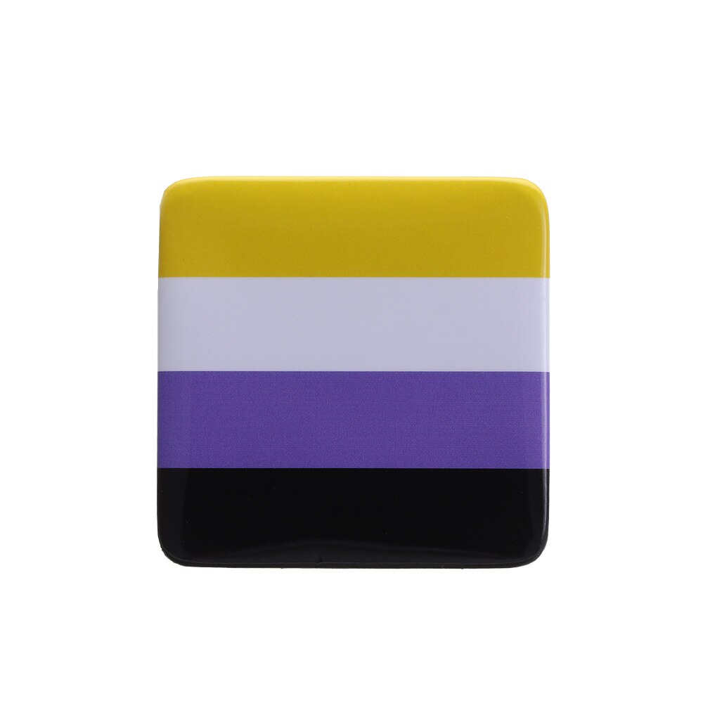 Broche unisexe en émail, drapeau LGBT, arc-en-ciel, cœur, paix et amour, sac à vêtements, épingle à revers, Gay, lesbiennes, icône de fierté, Badge, bijoux: 2