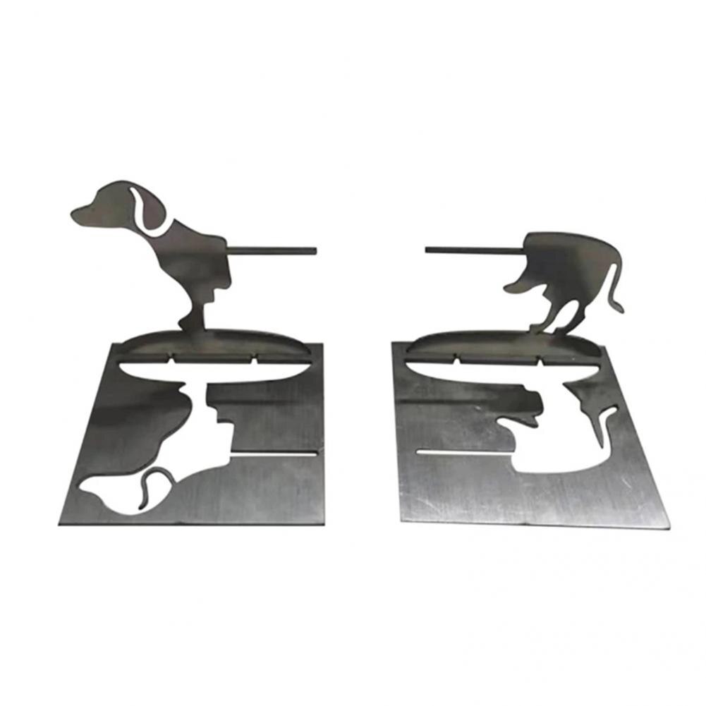 Ferro inovador conveniente rack de cachorro quente para acampamento carrinho de cachorro quente ferro inovador conveniente rack de cachorro quente para acampamento