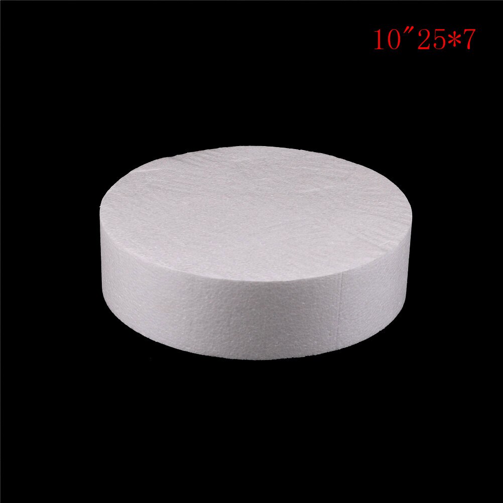 4/6/8/10 tommer rund styrofoam skum kage dummy sugarcraft blomst indretning patrice model