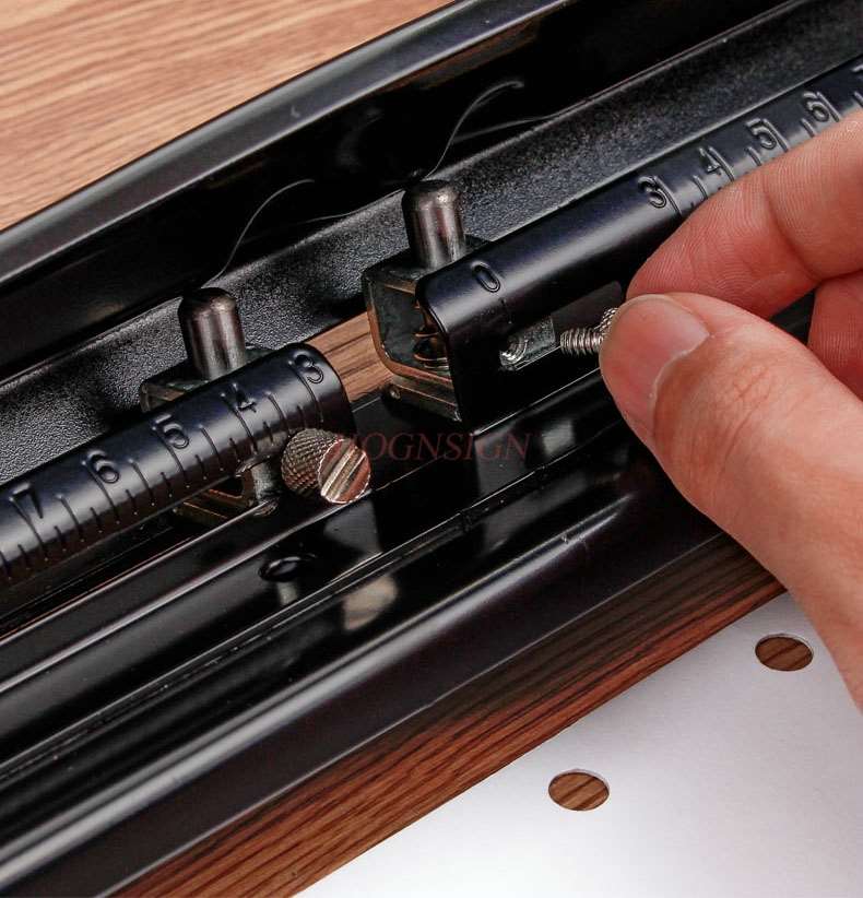 Hole puncher stationery binding puncher student manual loose-leaf paper manual puncher round hole three hole four hole puncher