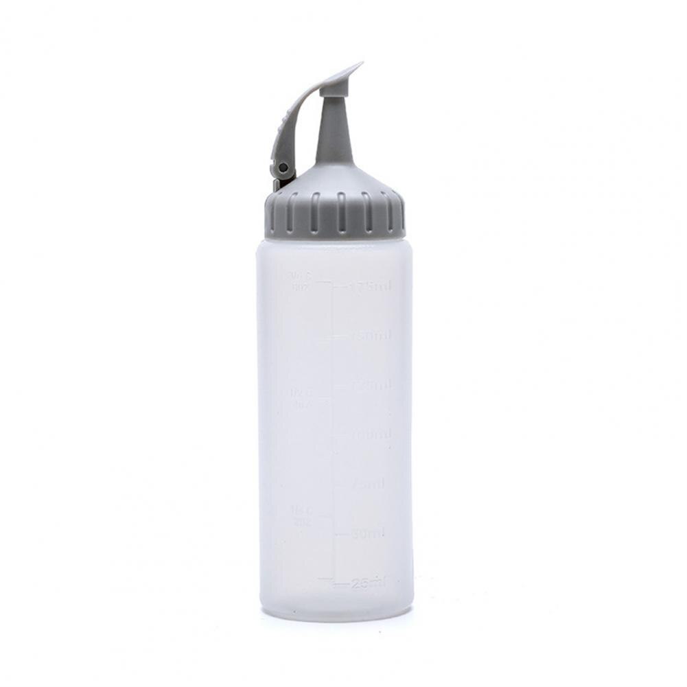 Spice Bottle Lightweight Squirt Bottle 2 Color Bendable Wonderful Mess-free Spice Bottle:  Grey S