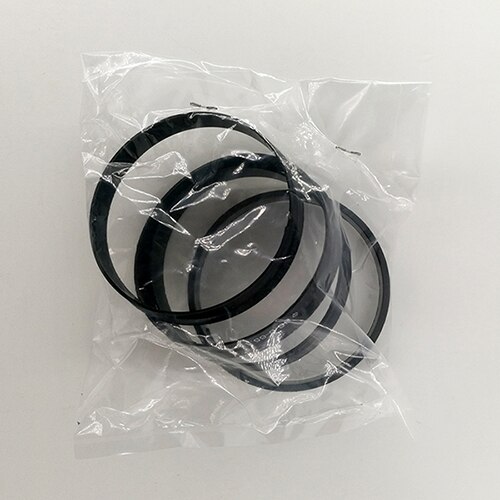 65.1-63.4mm 4 stk / sæt sort plasthjulnav centrerede ringe tilpassede størrelser til rådighed fælgdele dele tilbehør detail &: Polybag-pakke