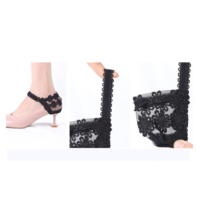 1Pair High Heels Bundle Shoelace Holding Loose Anti-skid Straps Women Lace Shoes Band Shoe Accessories