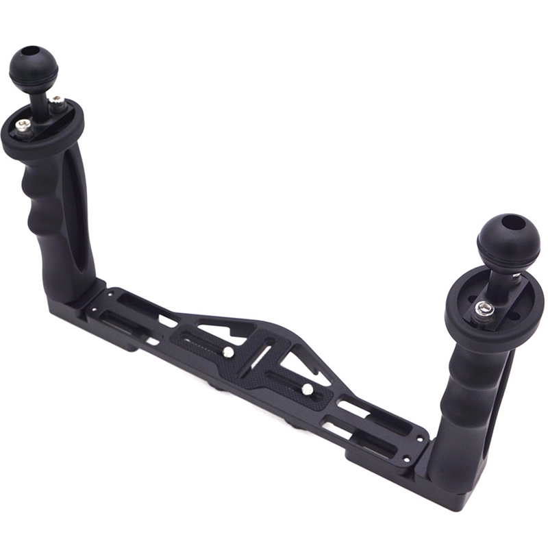 Dual Handheld Stabilizer Diving Underwater Camera Grandado