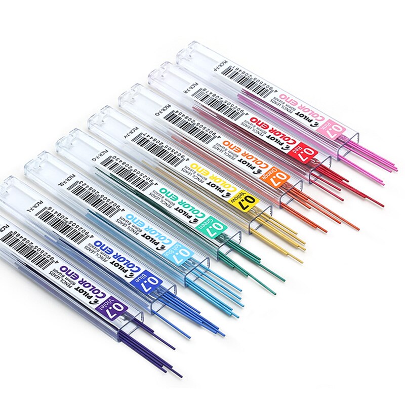 1Pcs Pilot Kleur Potlood PLCR-7 Water-Oplosbare Schilderen Automatische Activiteit Potlood Refill 0.7Mm Voor HCR-197 Automatische potlood