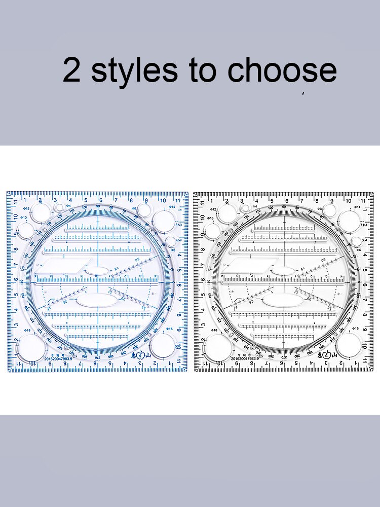 Multifunktionale Lineal Set Mathematik Geometrie Kreis Zeichnung Prüfung Winkelmesser Kreative Zeichnung Schreibwaren Herrscher Ausarbeitung Werkzeuge