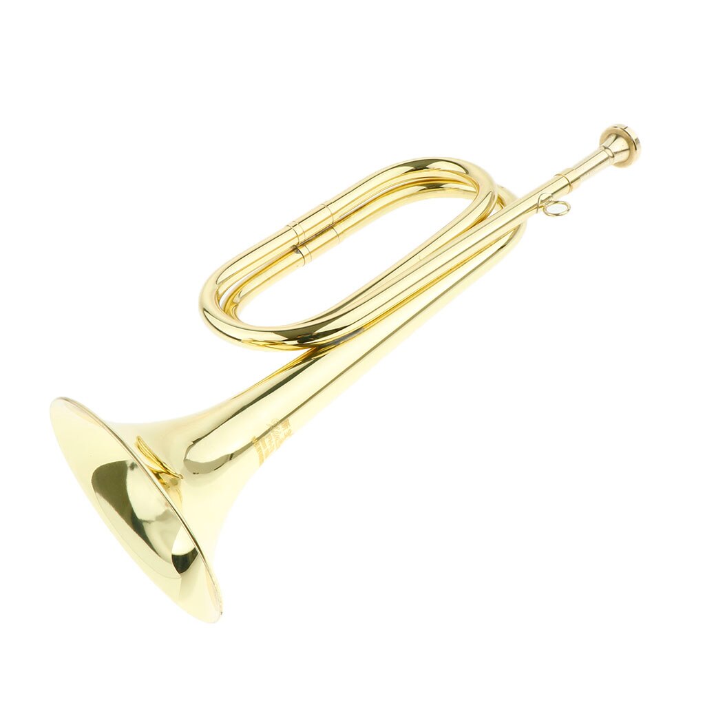 Messing Marching Bugel Trompet Met Mondstuk Voor Studenten Beginners Kids School Band Accessoire