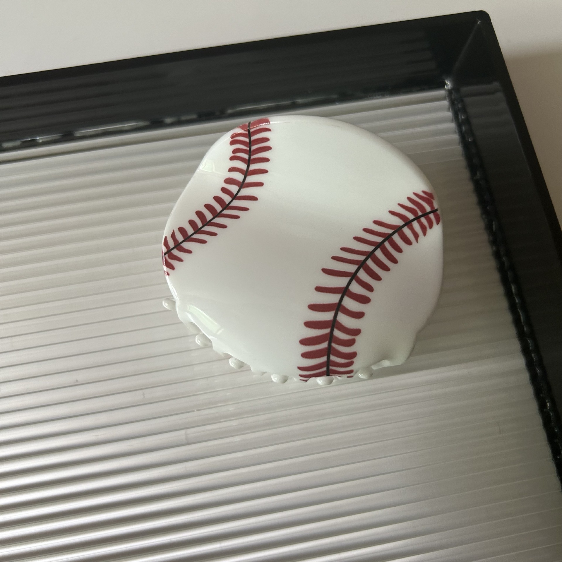 Deportes atléticos fútbol americano baloncesto béisbol pinzas en forma de garra mujeres niñas pelotas de fútbol accesorios para el cabello 2023: Verde