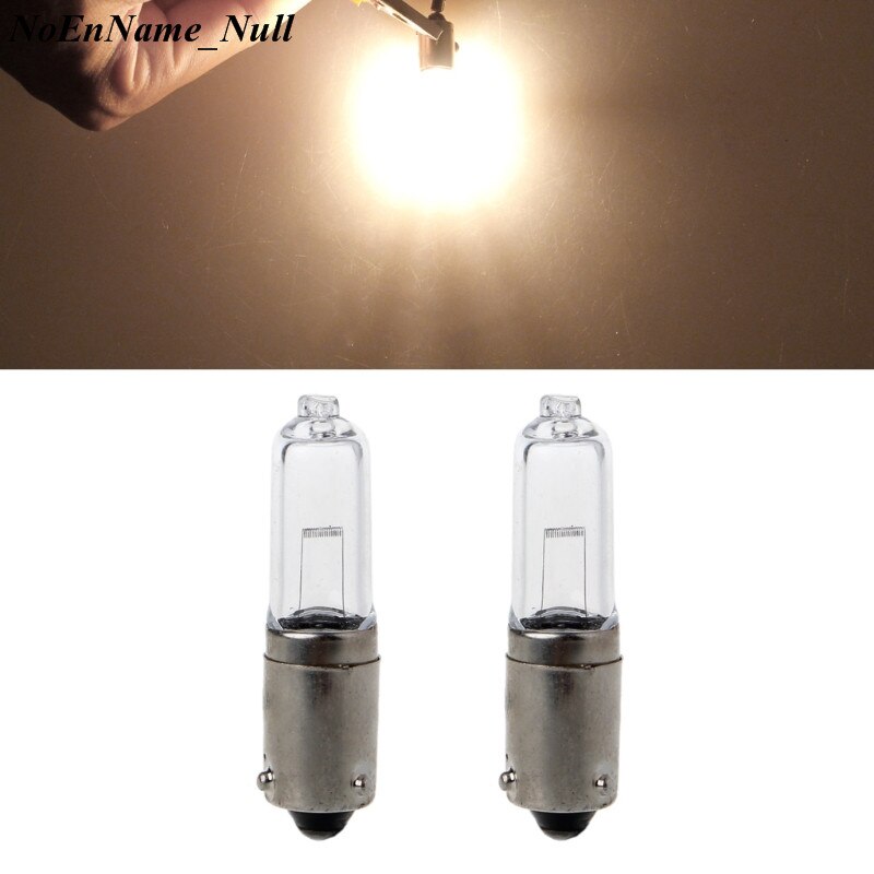 2x BAY9S H21W Halogen Light Bulb Backup Indicator Fog Car Lamp 12V 1.9A