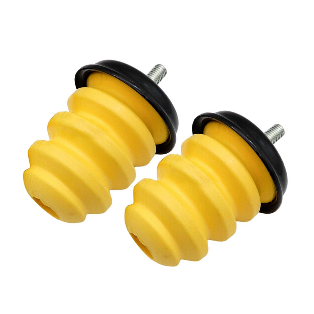 2Pcs Car Rear Suspension Frame Axle Rubber Leaf Spring Bumper Bump Stop FOR 99-06 SILVERADO 1500 HD 523-049