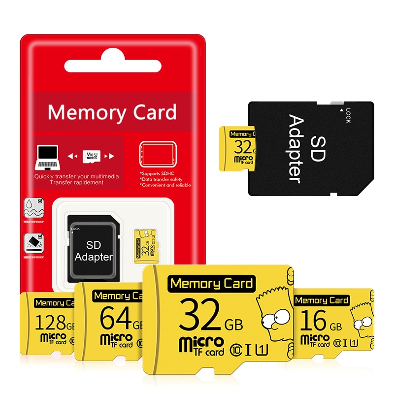 Micro SD TF Card 16GB 32GB 64GB 128GB 256GB Class 10 Microsd flash usb mini pen drive card 16 32 64 128 256 GB for Smartphone