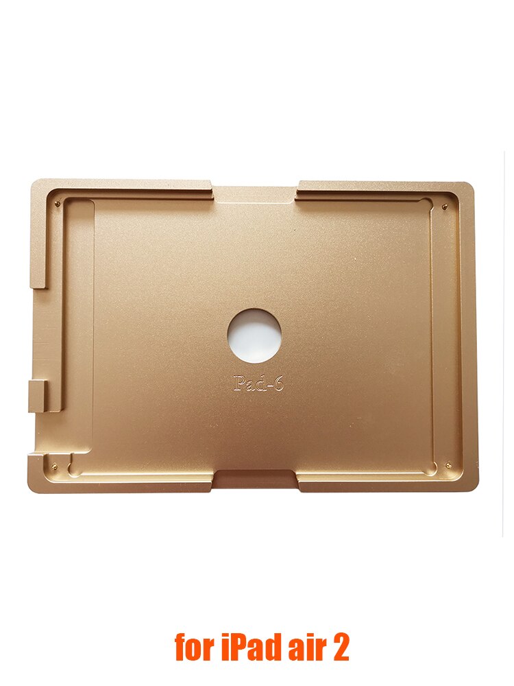 Stampo in metallo per iPad Pro 12.9 11 10.5 9.7 Mini 6 4 Air 2 schermo LCD allineamento stampo OCA compresse di laminazione sostituire gli strumenti di riparazione: air 2