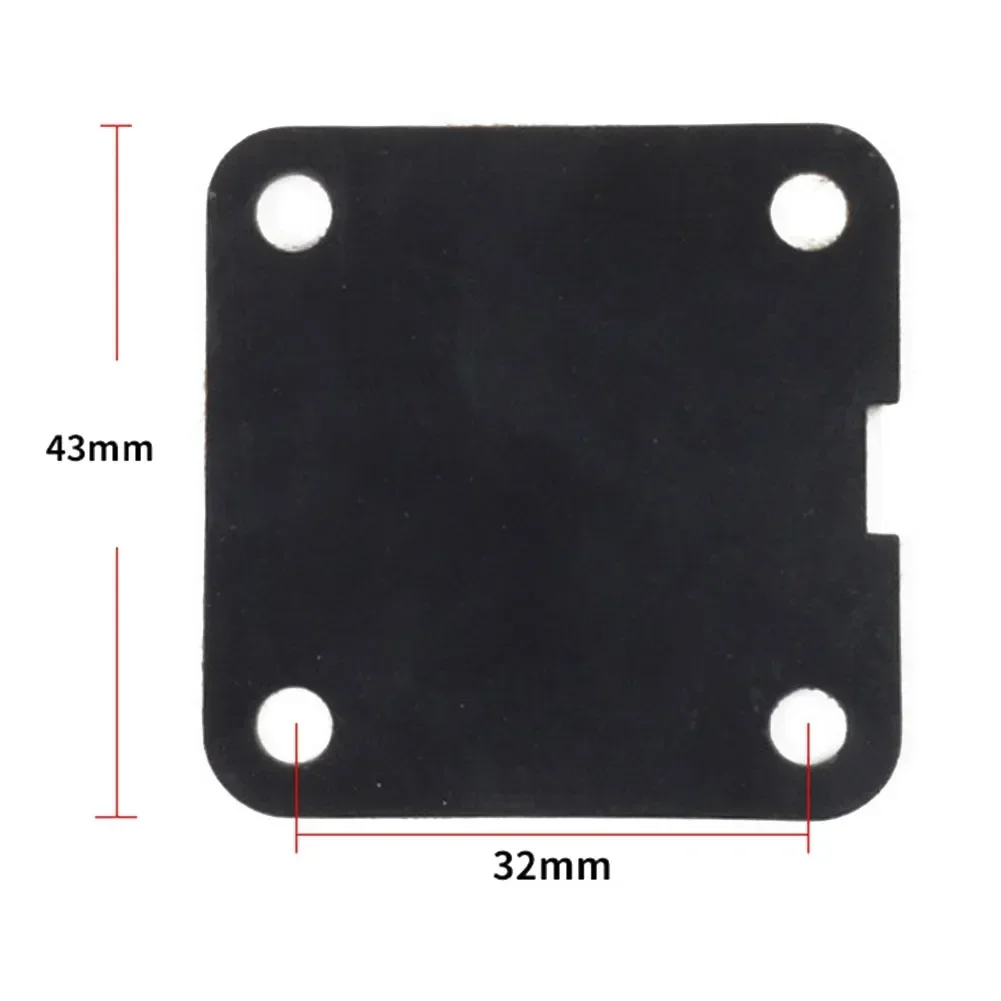 5 Arten Gummipolster für Luftkompressor, Druckschalter, Zylinderkopf-Gummidichtungen, Unterlegscheiben, Schalter, pneumatische Teile: transparent