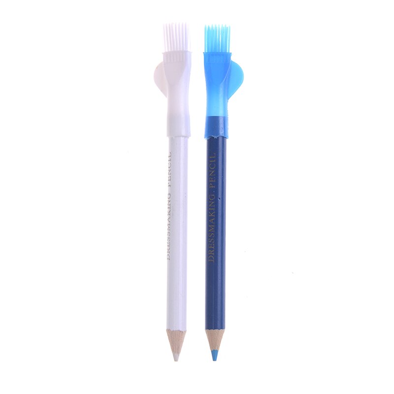 1pc Super Soft Plastic Curve Ruler Drawing Tailor Ruler Yardstick Sewing Tools Accessories , 2pc chalk pen