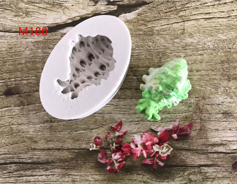 Gör-det-själv snäckskal tårta silikonformar fondant tårta dekorationsverktyg gumpaste choklad godis tvål lerformar: 6